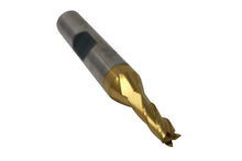 Load image into Gallery viewer, Michigan High Speed Steel End Mill 4 Flute TiN-Coated Single End 3/16&quot;
