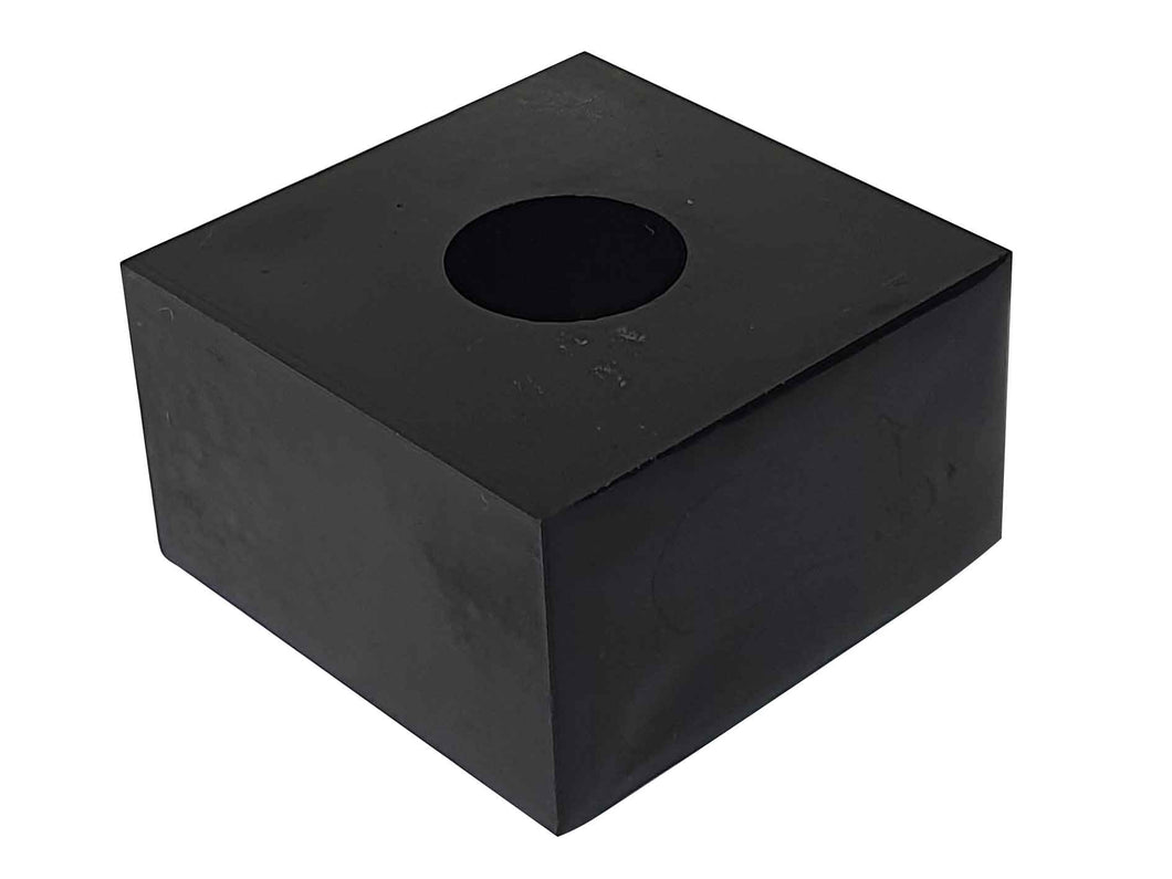 Round Bar Block K-950A 95A Durometer Black 501-0092