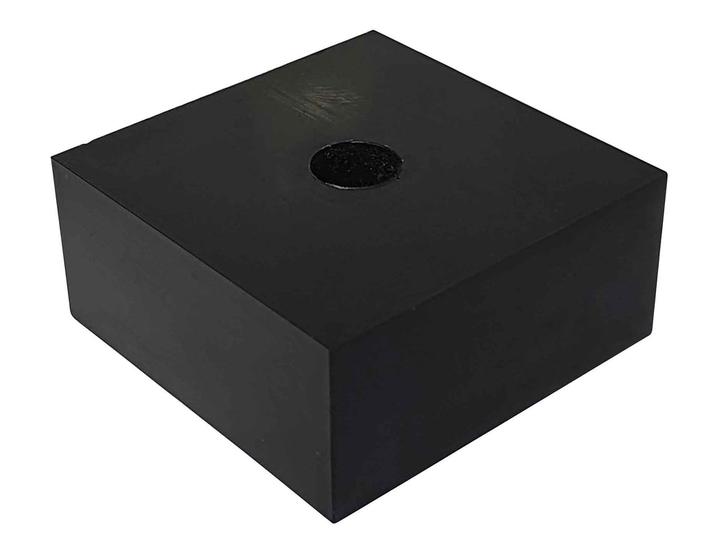 Round Bar Block K-950A 95A Durometer Black