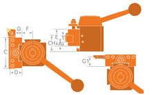 Load image into Gallery viewer, Dorian Tool #2 Boring, Turning &amp; Facing Tool Post Holder D30BXA-2 / 5/8&quot; - 1&quot;
