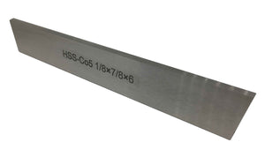 Cobalt Parallel Cut-Off Blade / 1/8 - 7/8 - 6"