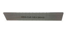 Load image into Gallery viewer, Cobalt Parallel Cut-Off Blade / 1/8 - 3/4 - 5&quot;
