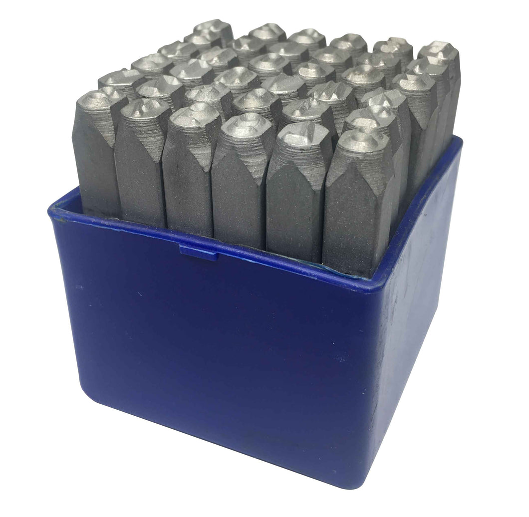 Pro-Series Number and Letter Stamp Set 0-9 / 1/4