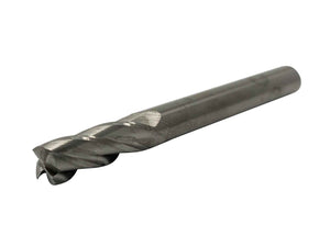 Michigan Solid Carbide End Mill 4 Flute Single End 1/4"