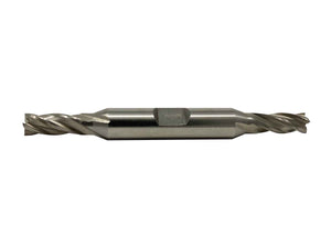 Michigan High Speed Steel End Mill 4 Flute Double End 1/4"