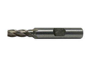 Michigan High Speed Steel End Mill 4 Flute Single End 1/4"