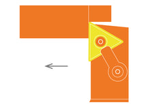 Load image into Gallery viewer, Dorian Tool MTANR12-4D Right Hand Indexable Turning Triangle Insert Toolholder / 1&quot;
