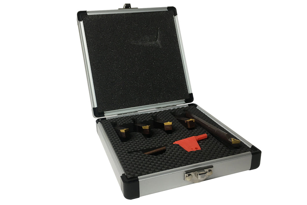 5 Piece Indexable Turning and Boring Tool Set 5/16